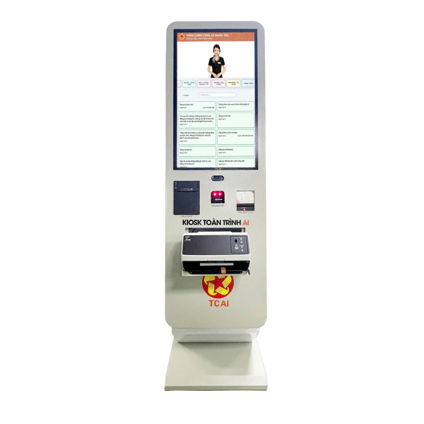 Máy Kiosk Toàn trình TC AI TT01 - Cái